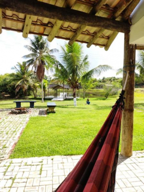 Espaço com lagoa privativa para hospedagens e eventos